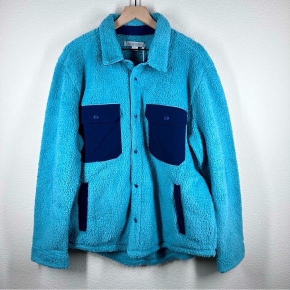Outerknown Skyline Fleece Shirt Jacket XL NWT - Picture 3 of 11